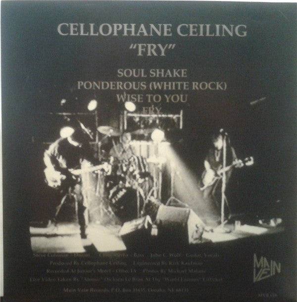 Cellophane Ceiling : Fry (7", EP)