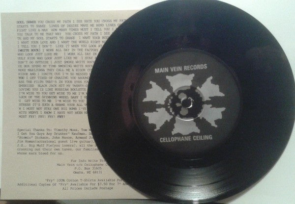 Cellophane Ceiling : Fry (7", EP)