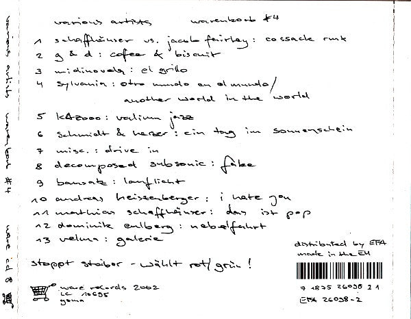 Various : Warenkorb #4 (CD, Comp)
