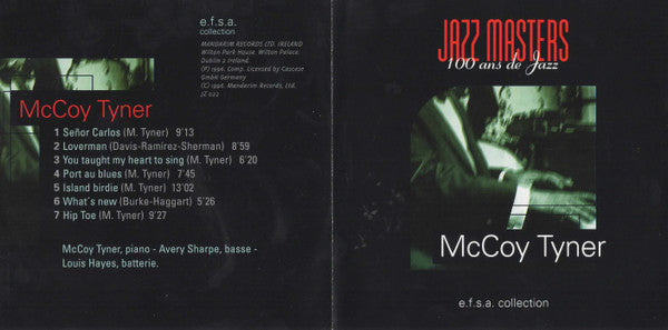 McCoy Tyner : Jazz Masters (100 Ans De Jazz) (CD, Album, RE)