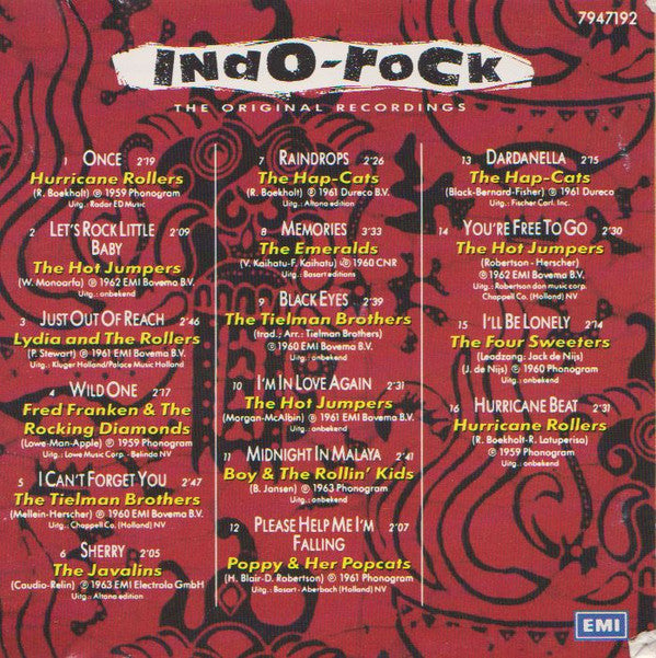 Various : Indo-Rock 'The Original Recordings' (CD, Comp)
