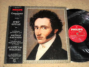 Niccolò Paganini - Ivry Gitlis, Orkiestra Symfoniczna Filharmonii Narodowej, Stanislaw Wislocki : Concertos Pour Violon N°1 Et 2 (LP, GAT)