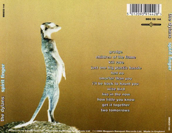 The Dylans : Spirit Finger (CD, Album)