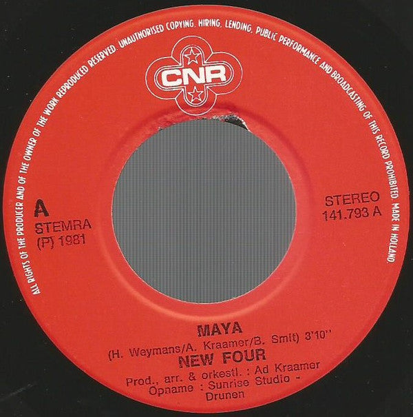 New Four : Maya (7", Single)