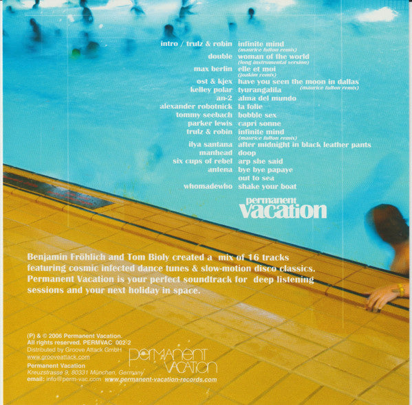 Various : Permanent Vacation (CD, Comp, Mixed, Promo)