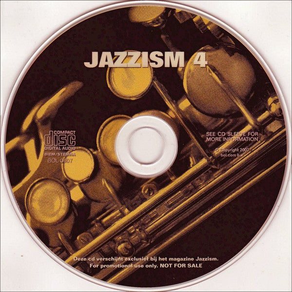Various : Jazzism 4 (Selected By Bol.com) (CD, Comp, Promo)