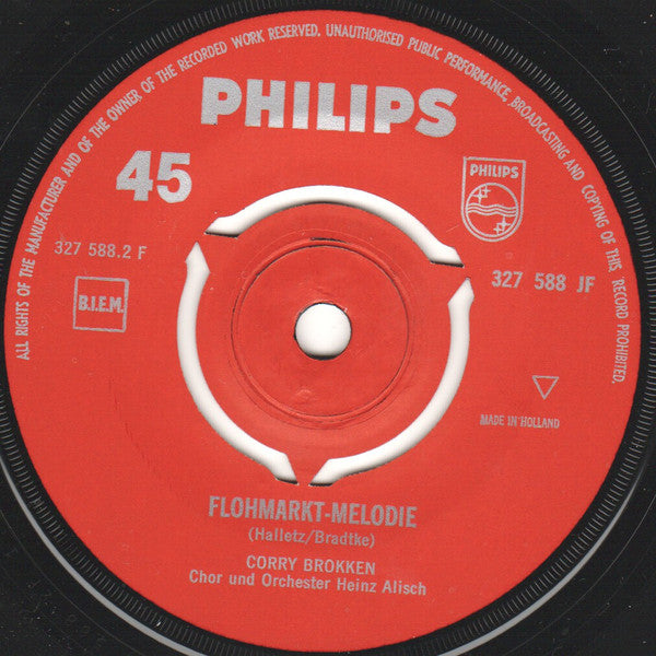 Corry Brokken : Glück Und Glas / Flohmarkt-Melodie (7", Single, Red)