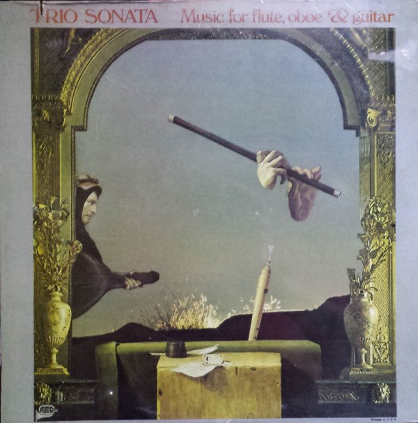 Trio Sonata : Music For Flute, Oboe & Guitar (LP, Album)