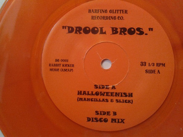 Drool Brothers : Halloweenish (7", Ora)
