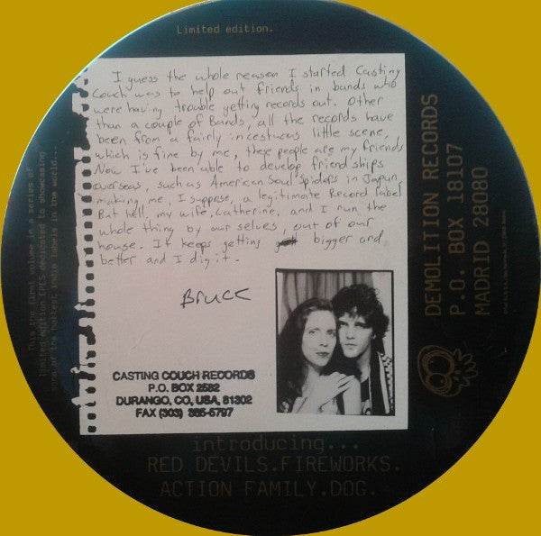 Various : Casting Couch (7", EP, Comp, Ltd)