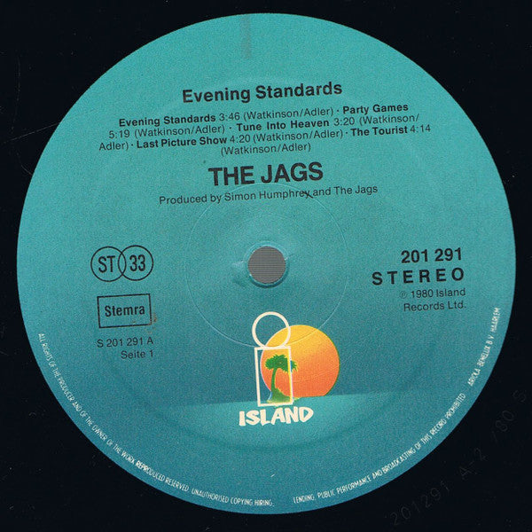 The Jags : Evening Standards (LP, Album)