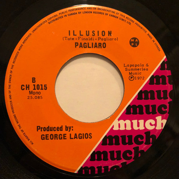 Michel Pagliaro : Revolution (7", Single)