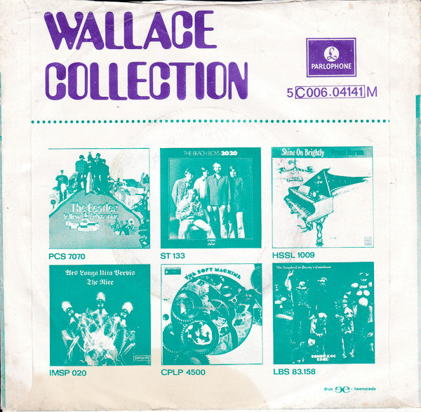 Wallace Collection : Love / Fly Me To The Earth (7", Single)