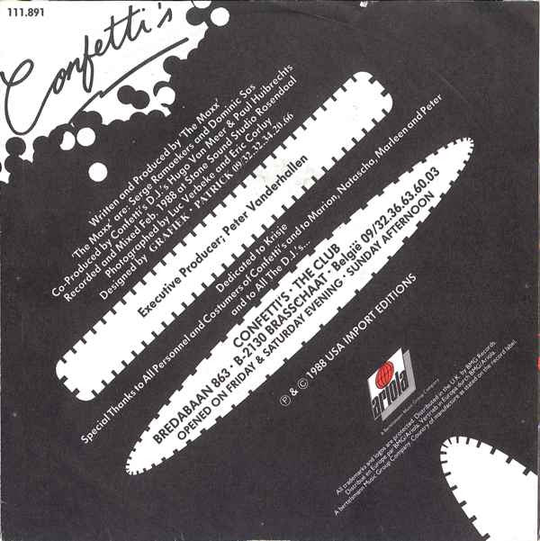 Confetti's : The Sound Of C... (7", Single)