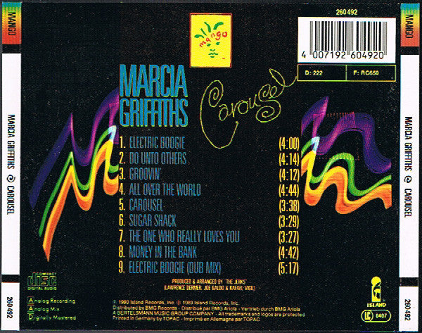Marcia Griffiths : Carousel (CD, Album)