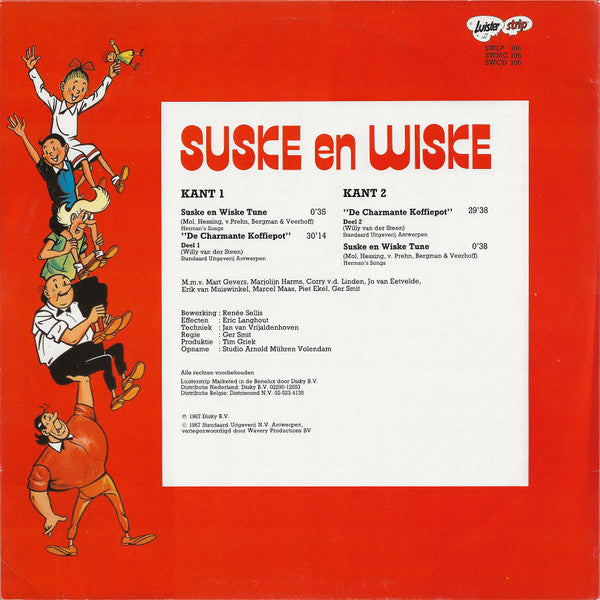 Suske en Wiske : De Charmante Koffiepot (LP, Album)