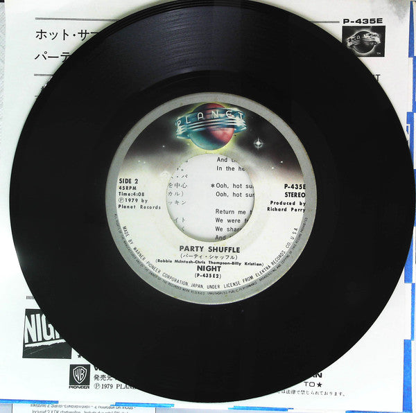 Night : Hot Summer Nights (7", Single)