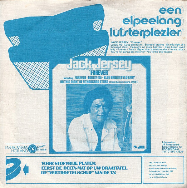 Jack Jersey : On This Night Of A Thousand Stars  (7", Single)