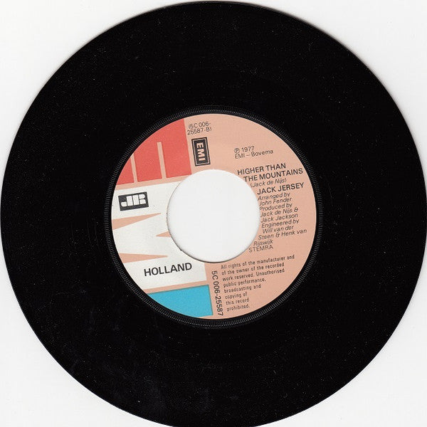 Jack Jersey : On This Night Of A Thousand Stars  (7", Single)