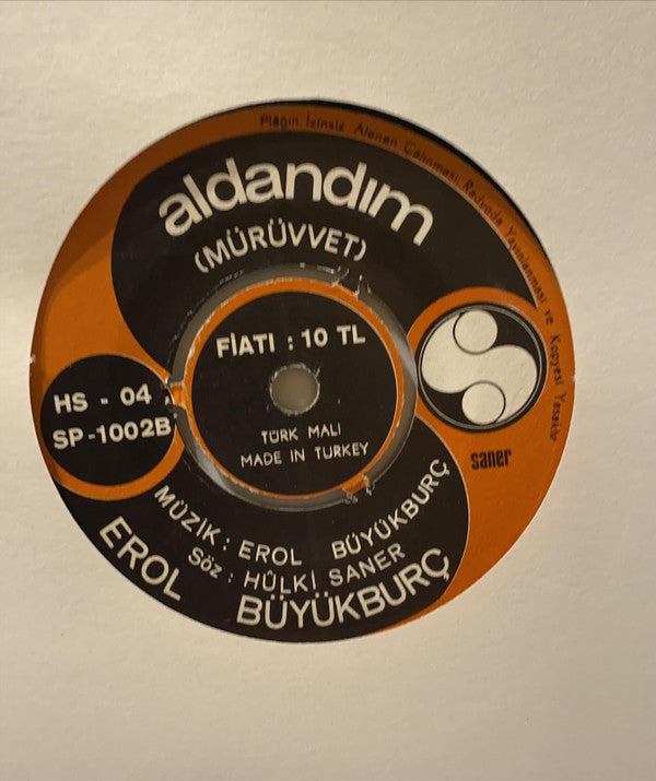 Erol Büyükburç : Kölen Olayım (7", Single)