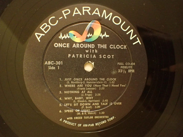 Patricia Scot : Once Around The Clock (LP, Album, Mono)