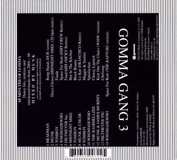 Various : Gommagang 3 (CD, Comp, Mixed)