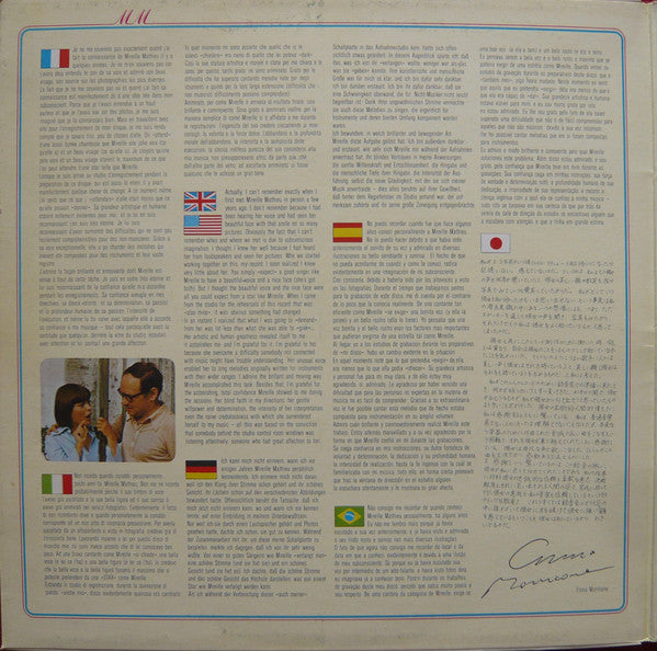 Mireille Mathieu / Ennio Morricone : Mireille Mathieu Chante Ennio Morricone (LP, Album, Gat)