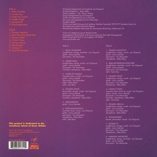 Primus : Primus & The Chocolate Factory With The Fungi Ensemble (LP, Album, Cho)