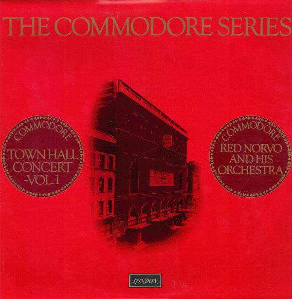 Red Norvo And His Orchestra : Town Hall Concert Vol. 1 (LP, Comp, Mono)