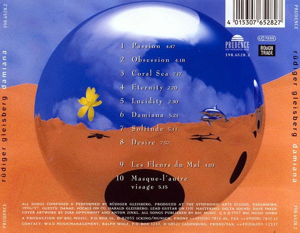 Rüdiger Gleisberg : Damiana (CD, Album)