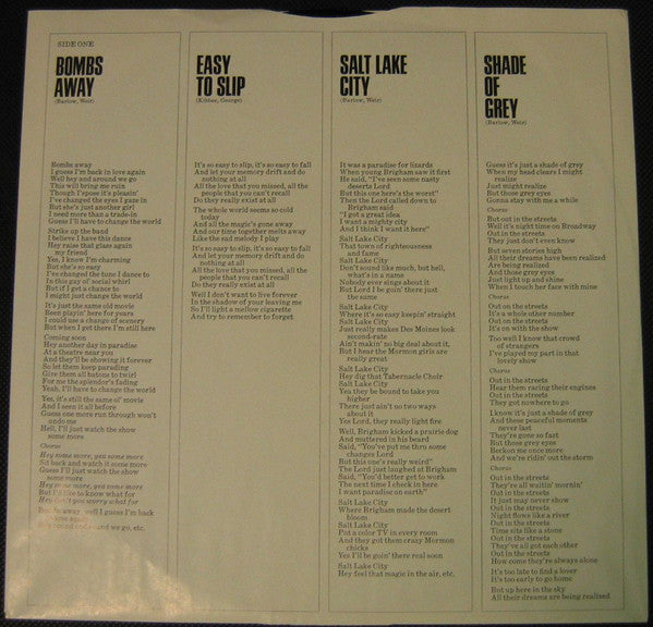 Bob Weir : Heaven Help The Fool (LP, Album, Ter)