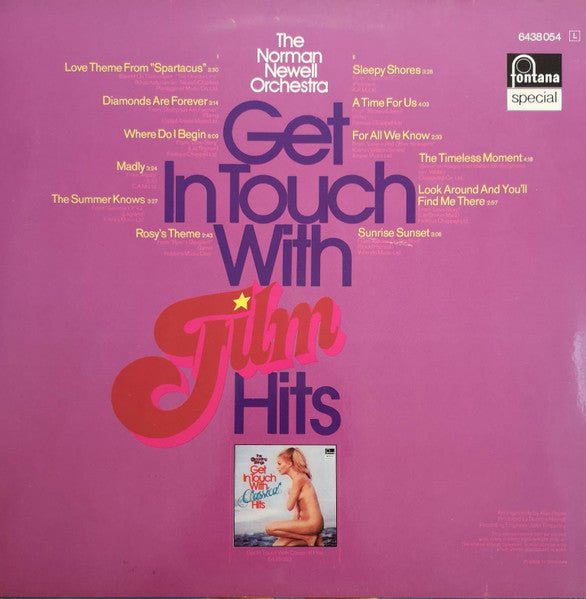 The Norman Newell Orchestra : Get In Touch With Film Hits (LP)
