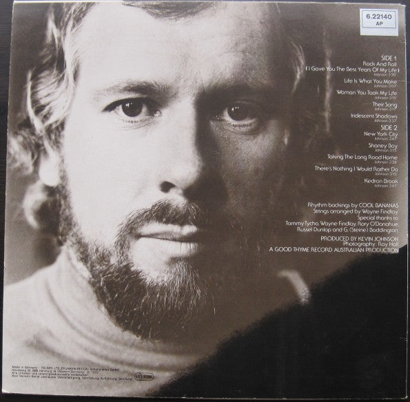 Kevin Johnson (5) : Rock'N'Roll (I Gave You The Best Years Of My Life) (LP, Album)