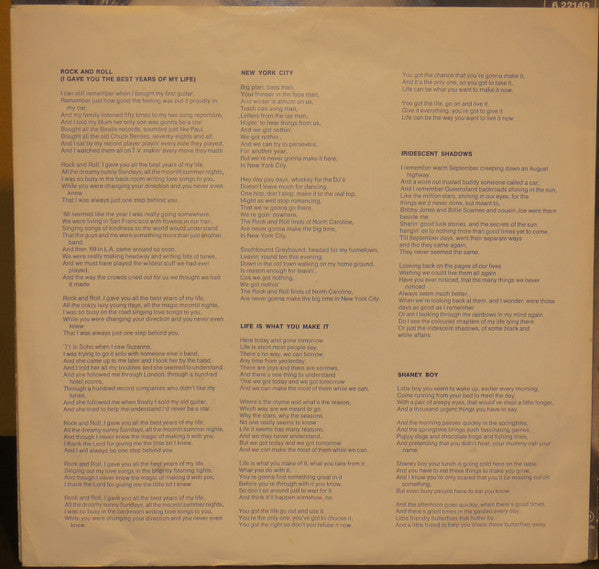 Kevin Johnson (5) : Rock'N'Roll (I Gave You The Best Years Of My Life) (LP, Album)