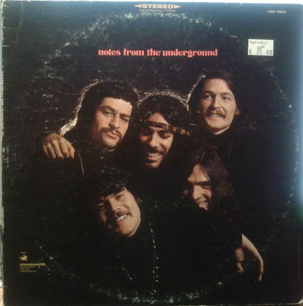Notes From The Underground : Notes From The Underground (LP, Album)