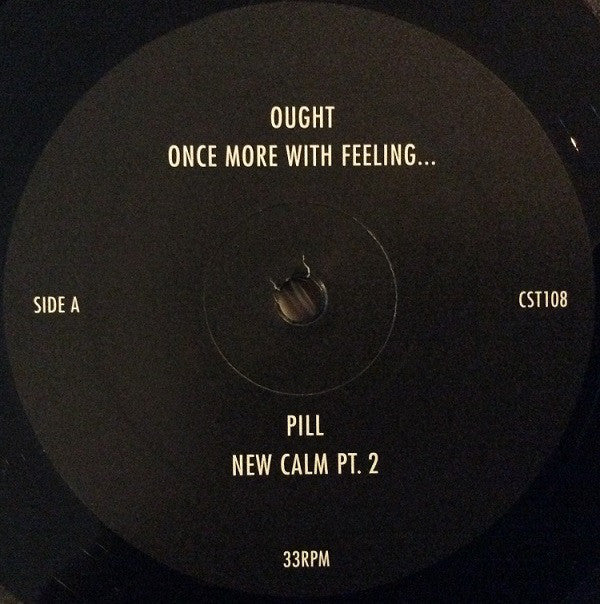 Ought : Once More With Feeling... (10", EP)