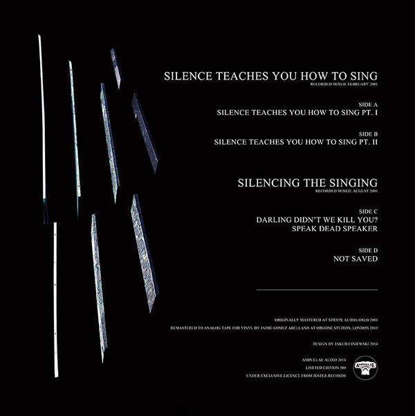 Ulver : Silence Teaches You How To Sing / Silencing The Singing (12", EP, Cle + 12", EP, Blu + Comp, Ltd, RE, RM)