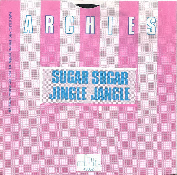 The Archies : Sugar, Sugar / Jingle Jangle (7", RE)