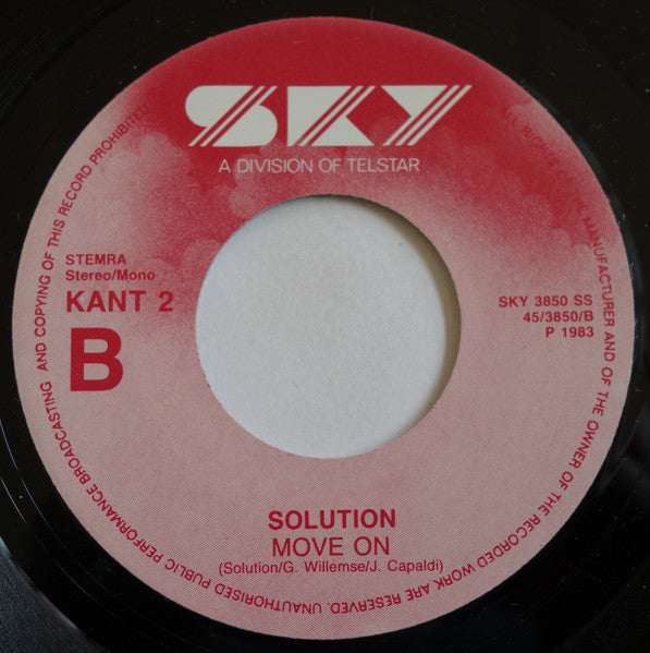 Solution (4) : Bad Breaks (7", Single)
