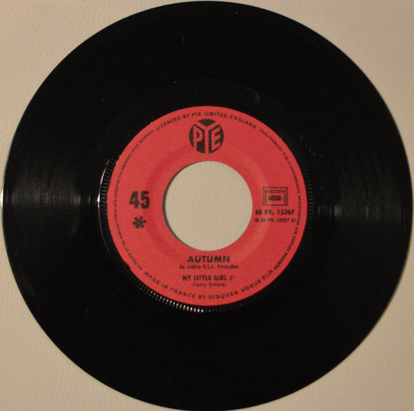 Autumn (16) : My Little Girl (7", Single, Mono)