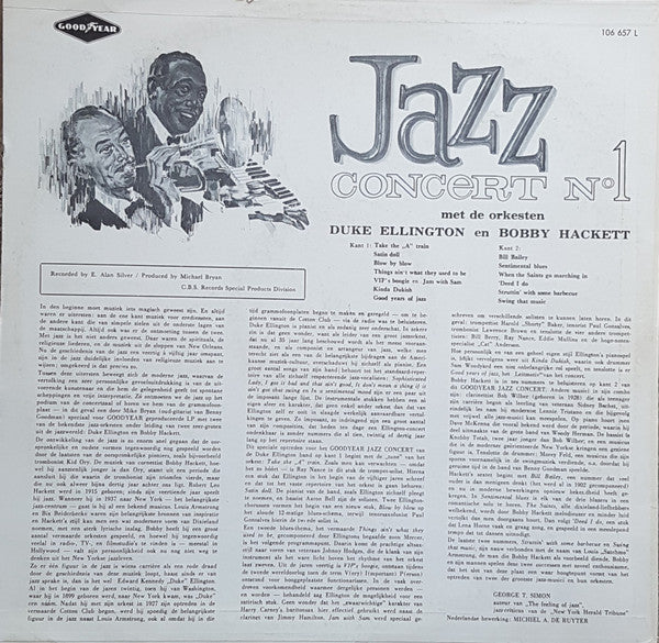 Duke Ellington / Bobby Hackett : Jazz Concert (LP, Album)