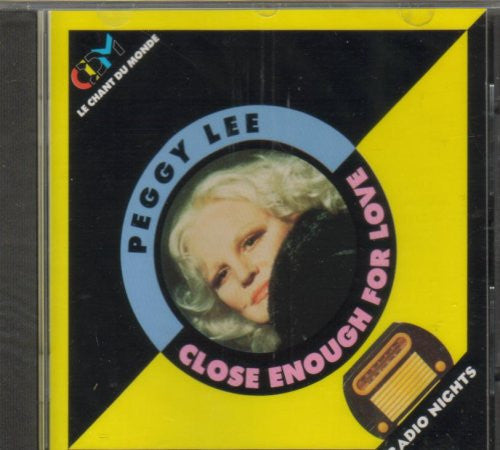 Peggy Lee : Close Enough For Love (CD, Album, RE)