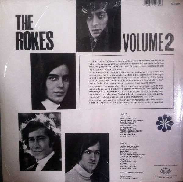 The Rokes : Volume 2° (LP, Album, Mono, RE)