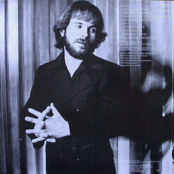 Jean-Luc Ponty : Cosmic Messenger (LP, Album, RE)