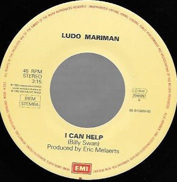 Ludo Mariman : I Can Help (7")