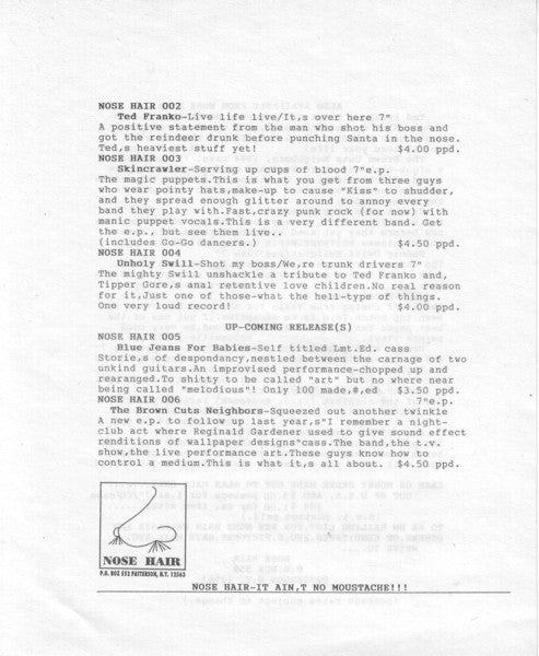 Skincrawler (2) : Serving Up Cups Of Blood (7", EP)