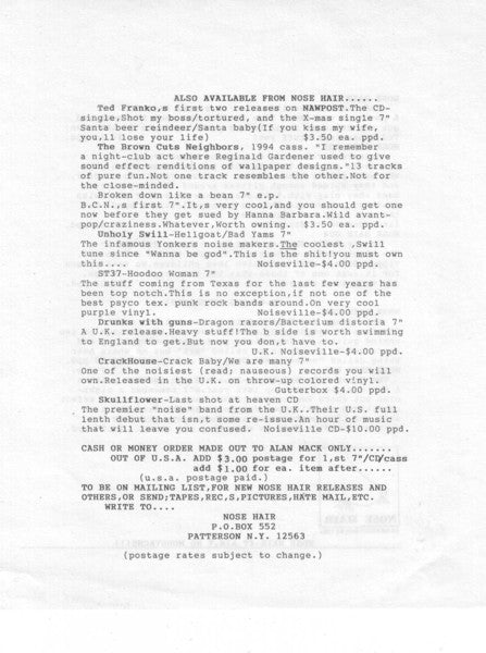 Skincrawler (2) : Serving Up Cups Of Blood (7", EP)