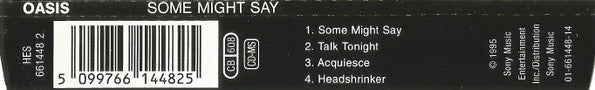 Oasis (2) : Some Might Say (CD, Single)