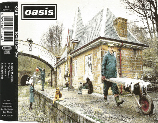 Oasis (2) : Some Might Say (CD, Single)