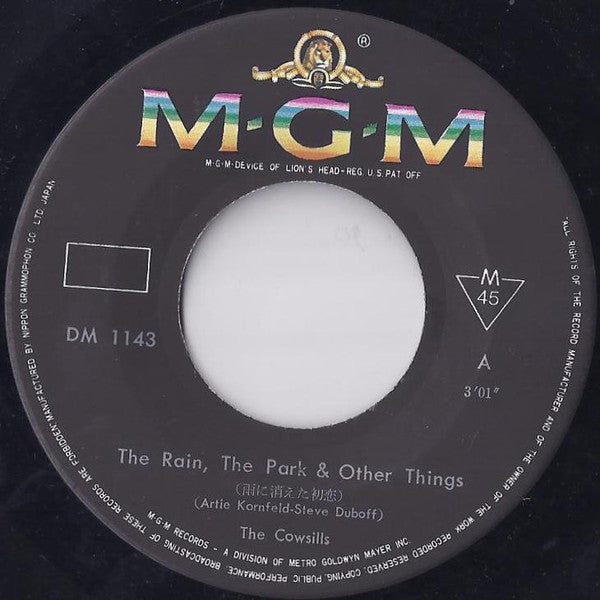 ザ・カウシルズ* = The Cowsills : 雨に消えた初恋 = The Rain, The Park & Other Things / リバー・ブルー = River Blue (7", Single)